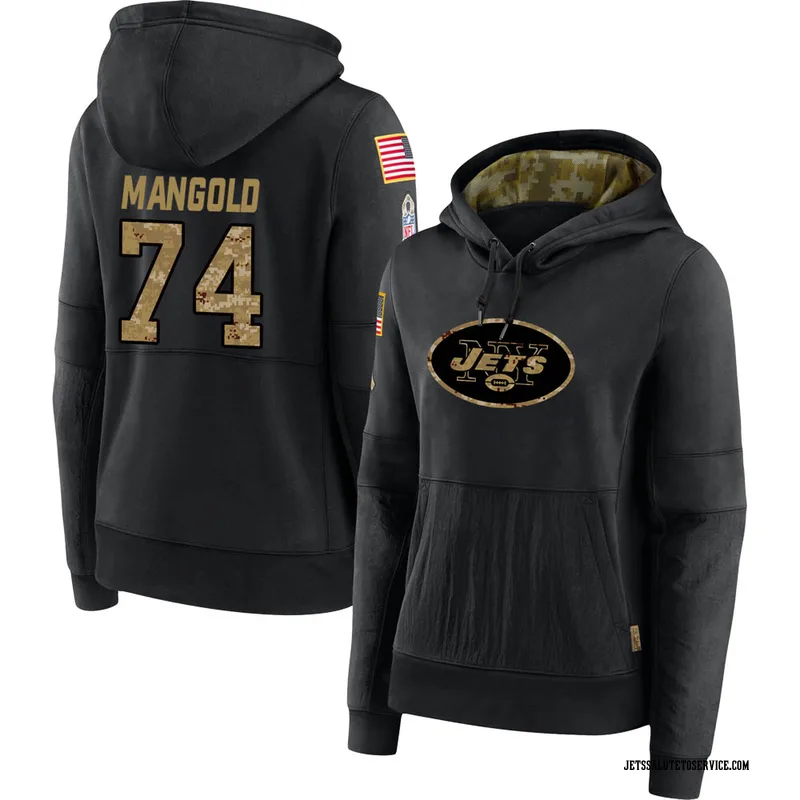 Shop Ny Jets Salute To Service Hoodie